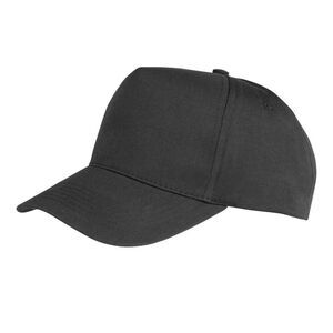 Result Childrens/Kids Core Baseball Cap / Black